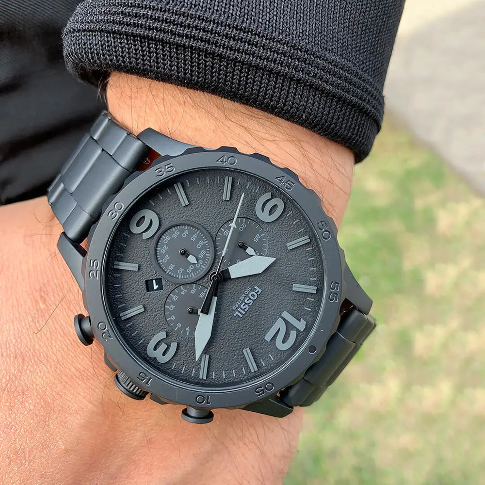 Reloj Fossil JR1401 Hombre Acero Negro