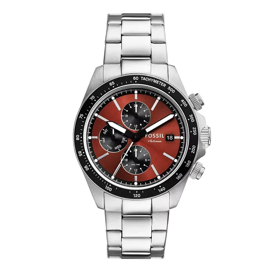 Reloj Fossil BQ2895 Hombre Acero Plateado