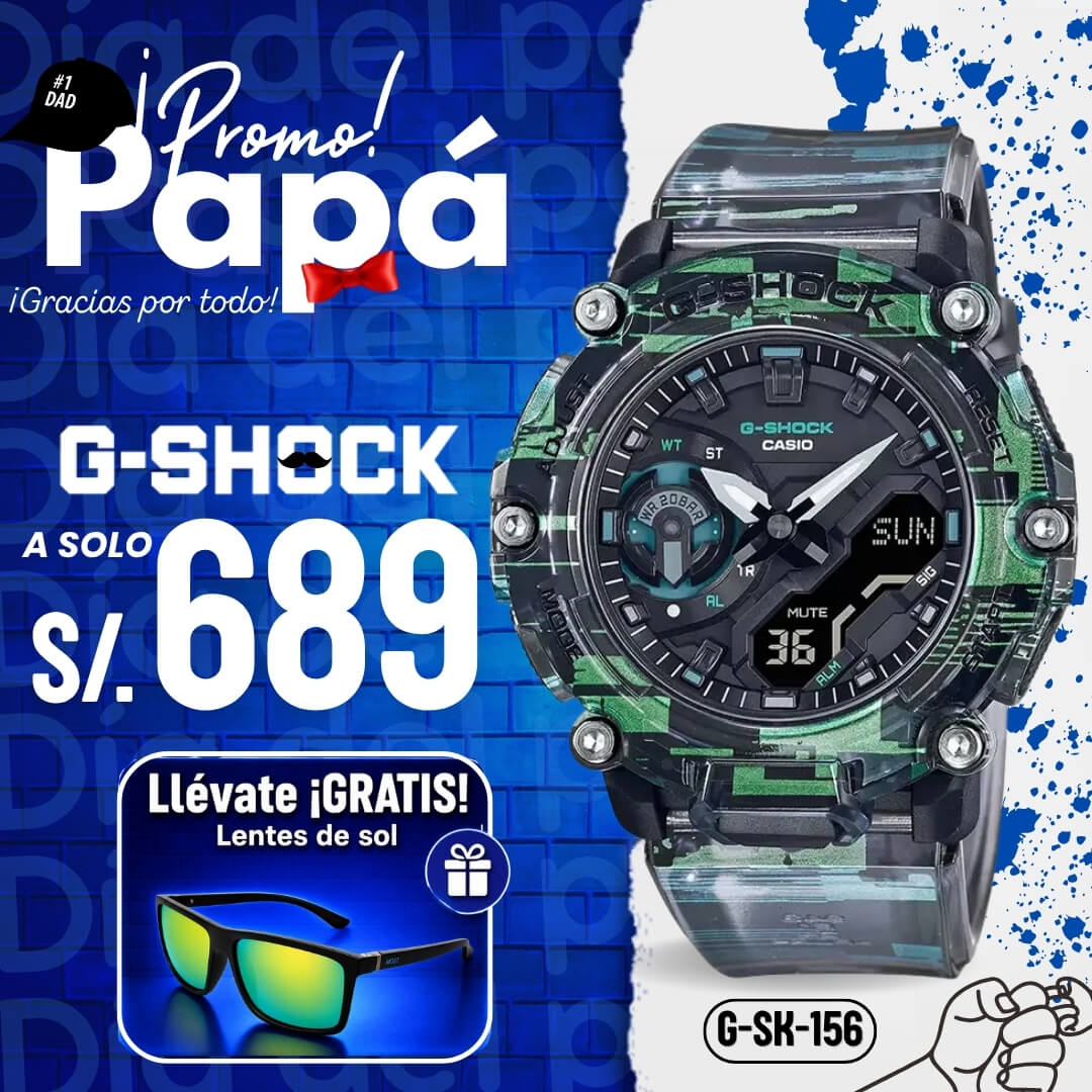 Reloj G-Shock GA-2200NN-1A Hombre Resina Multicolor