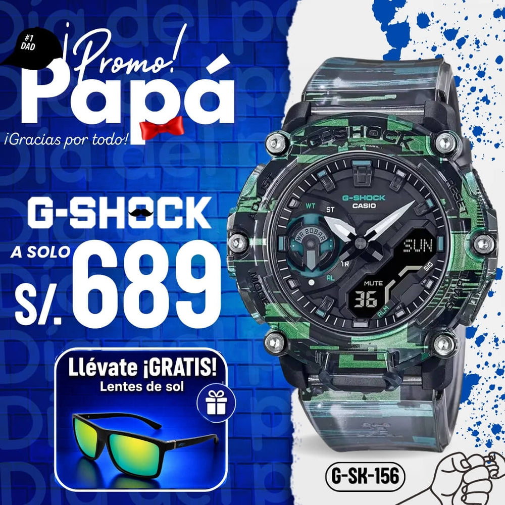 Reloj G-Shock GA-2200NN-1A Hombre Resina Multicolor