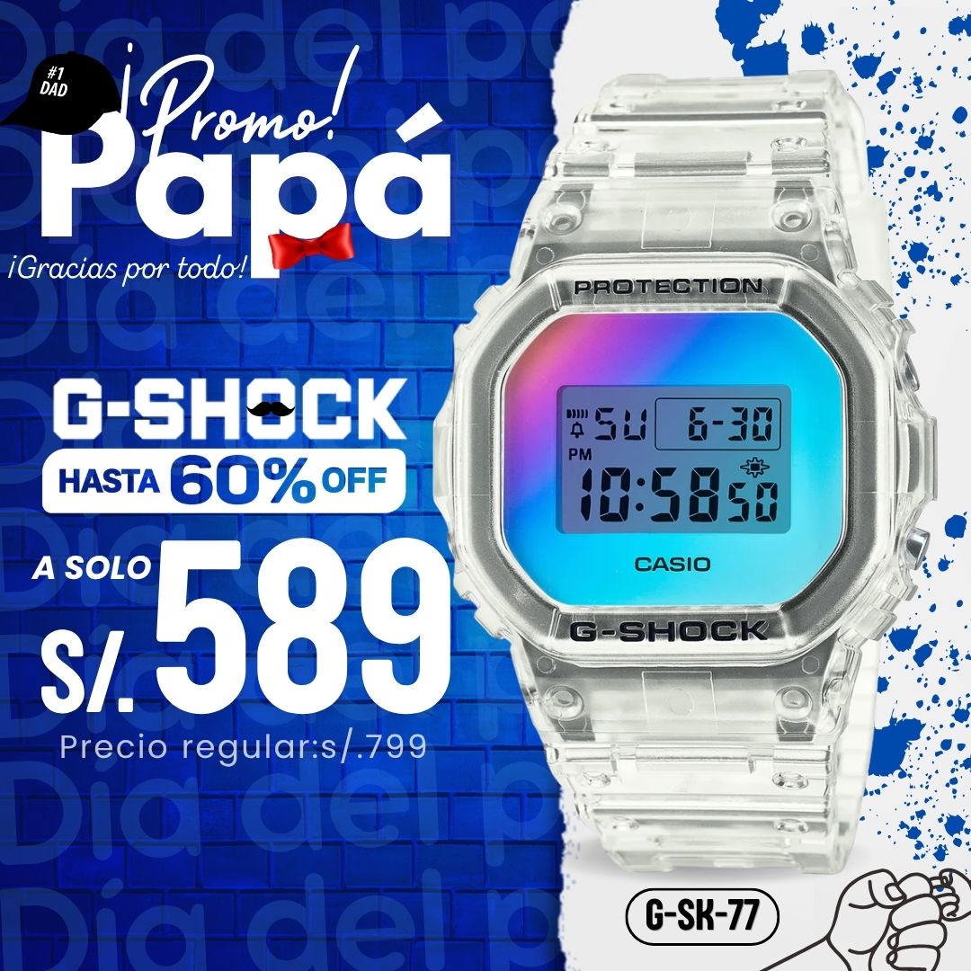 Reloj G-Shock DW-5600SRS-7 Hombre Resina Multicolor