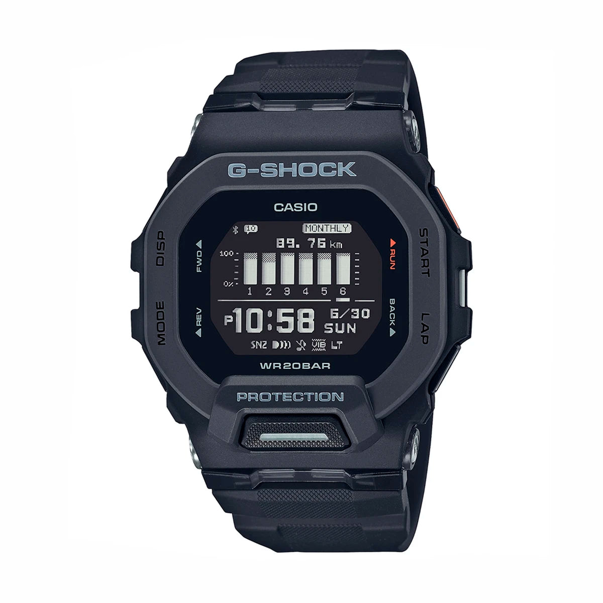 Reloj G-Shock GBD-200-1D Hombre Bluetooth Negro | G-SK-100
