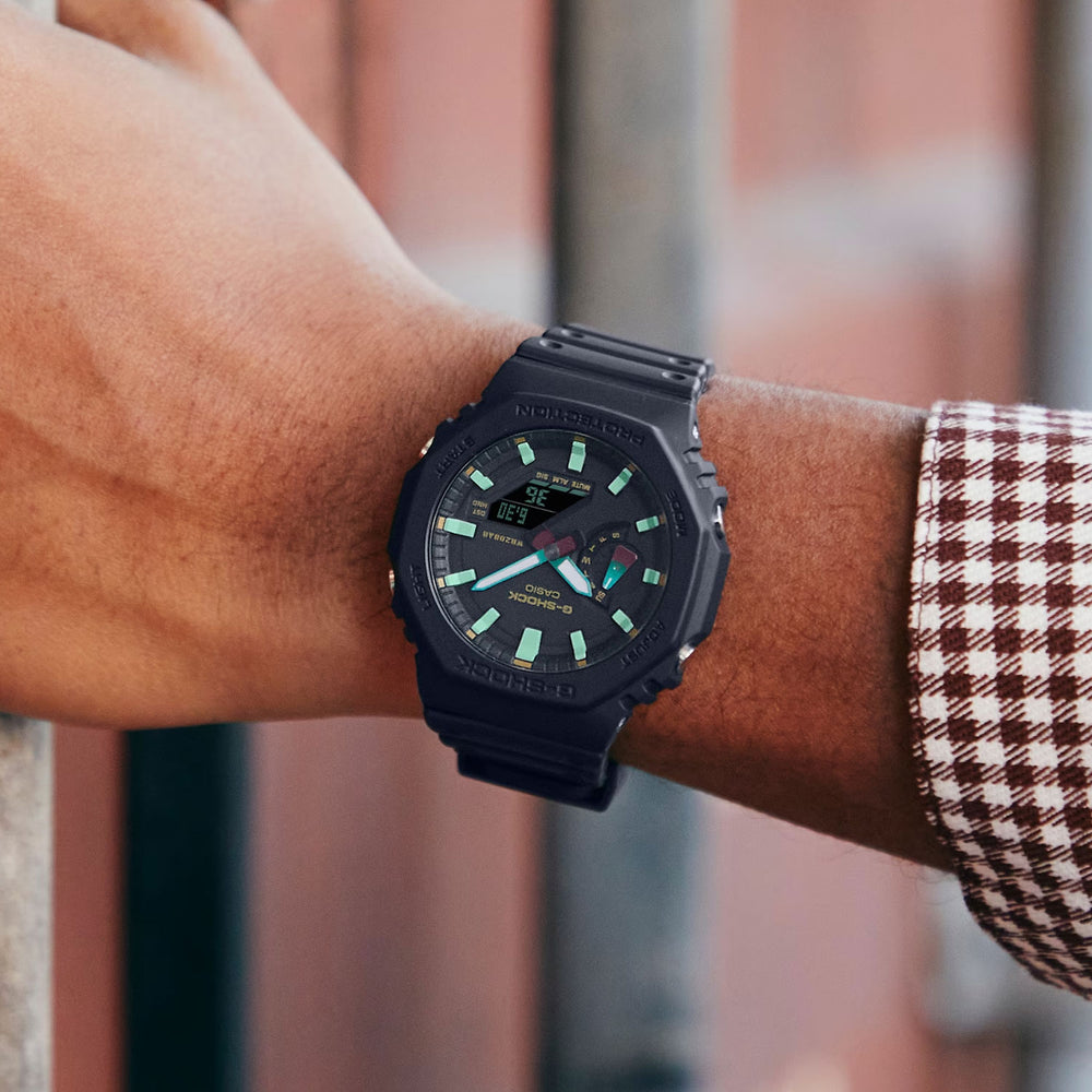 Reloj G-Shock GA2100RC-1A Hombre Resina Negro