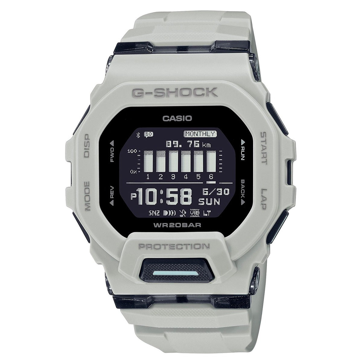 Reloj G-Shock GBD-200UU-9 Hombre Bluetooth Gris | G-SK-126