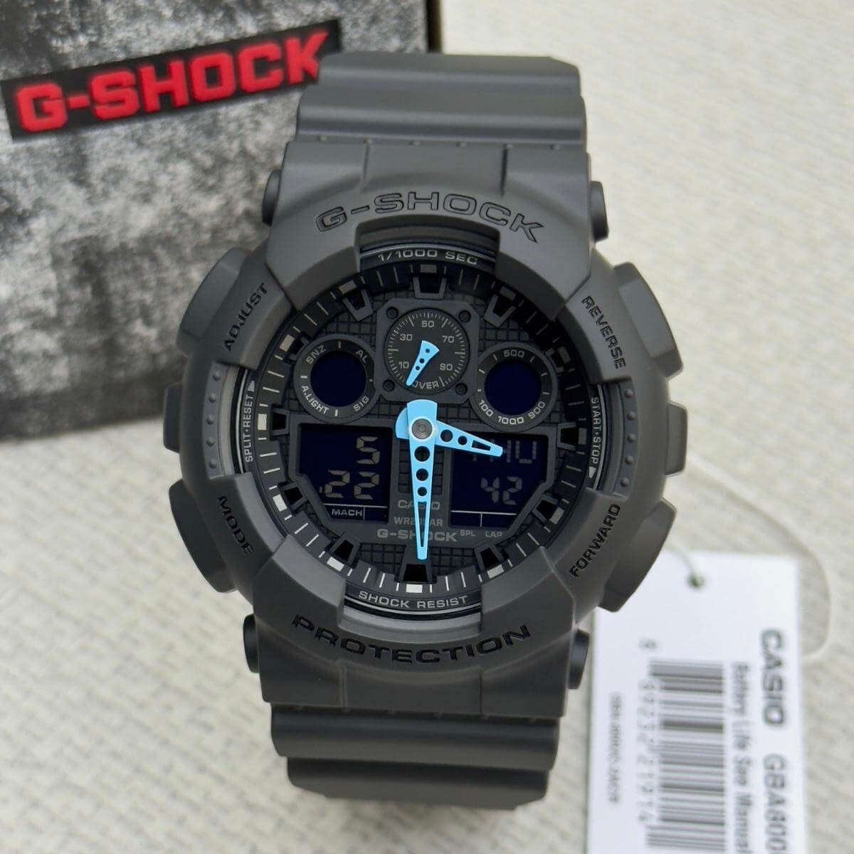 Reloj G-Shock GA-100C-8A Hombre Resina Negro | G-SK-127