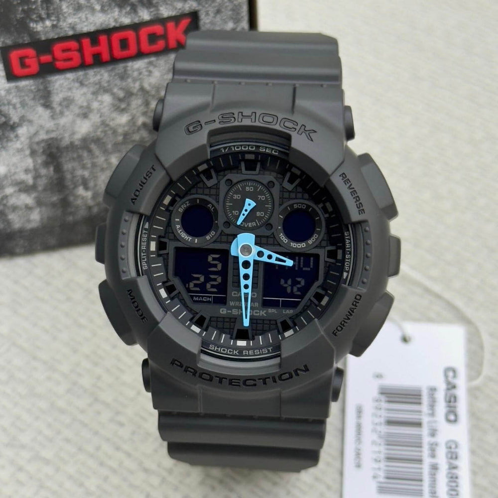 Reloj G-Shock GA-100C-8A Hombre Resina Negro