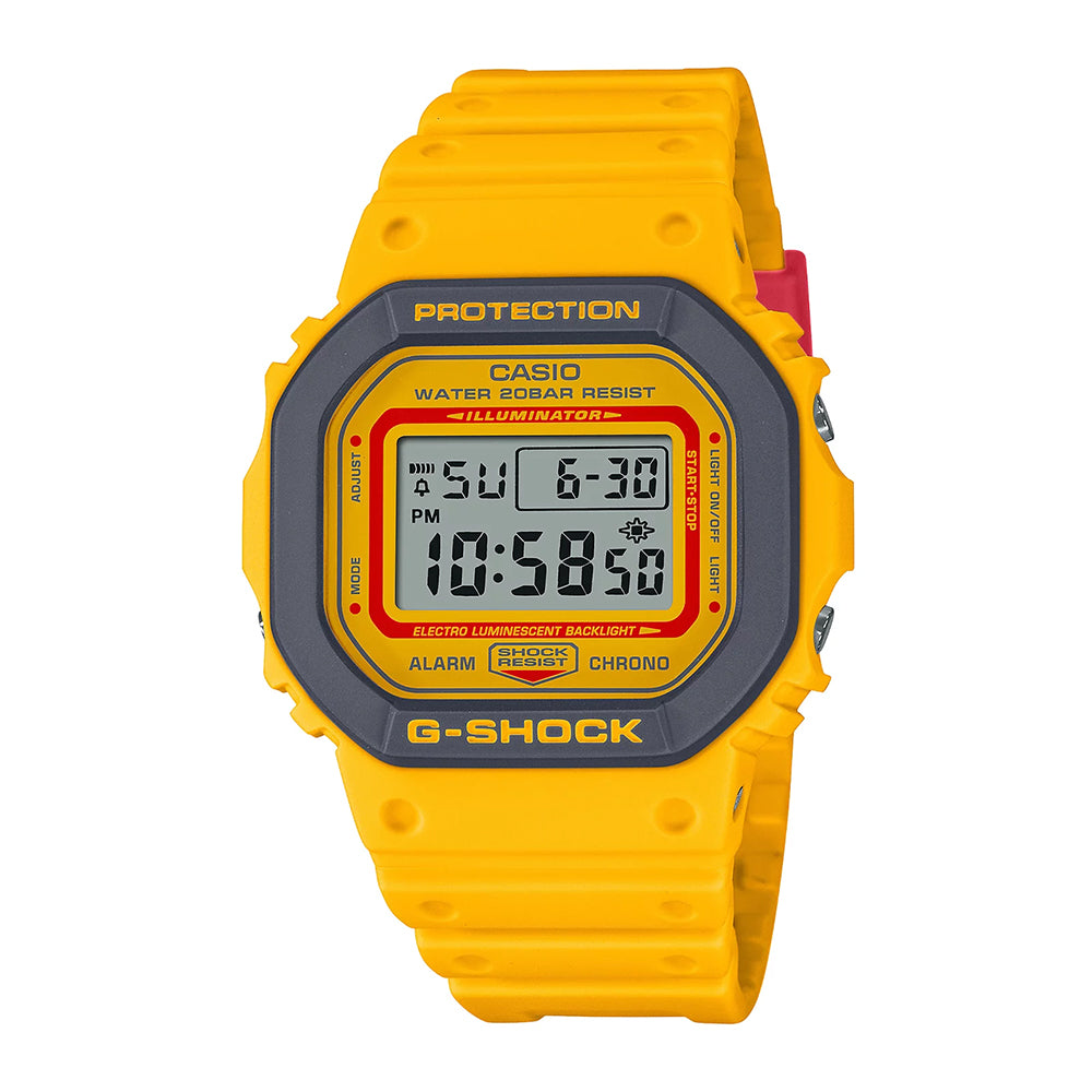 Reloj G-Shock DW-5610Y-9D Hombre Resina Amarillo