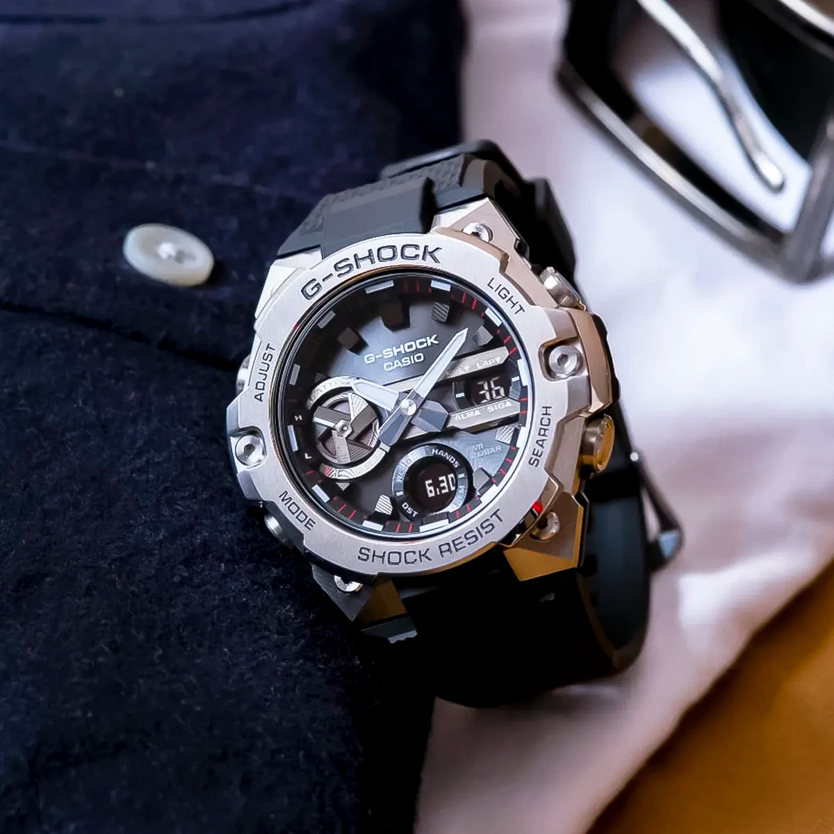 Reloj G-Shock GST-B400-1A Hombre Resina Negro | G-SK-140