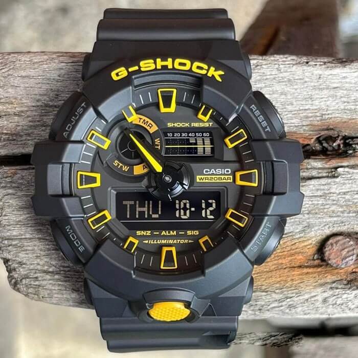 Reloj G-Shock GA-700CY-1A Hombre Resina Negro