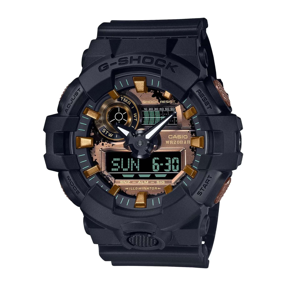 Reloj G-Shock GA-700RC-1A Hombre Resina Negro