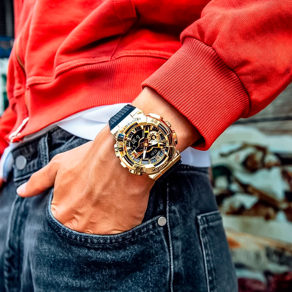 Reloj G-Shock GM-110G-1A9 Hombre Resina Dorado