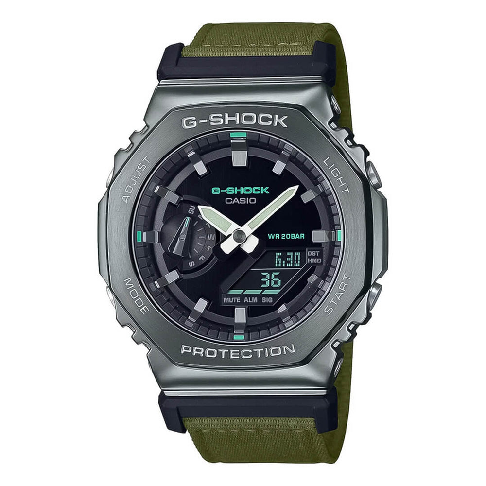 Reloj G-Shock GM-2100CB-3ACR Hombre Nylon Verde