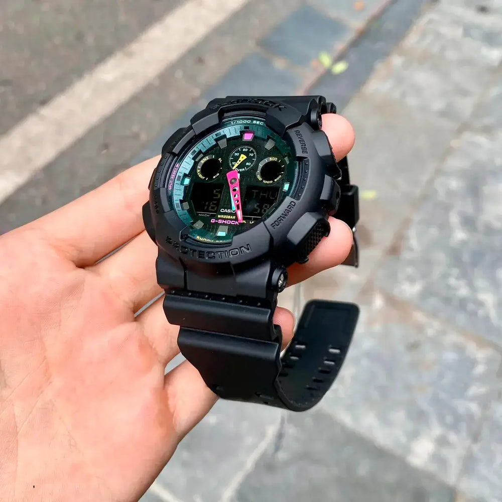 Reloj G-Shock GA-100MF-1A Hombre Resina Negro