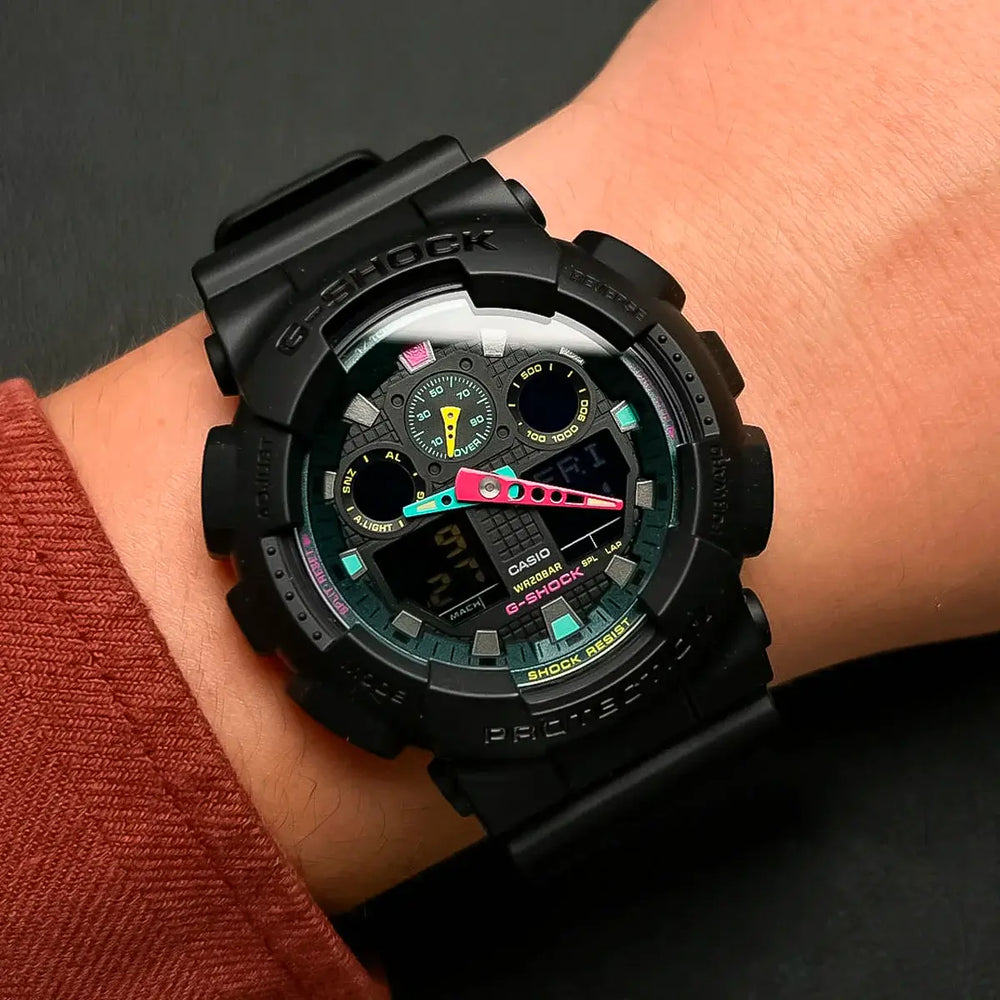 Reloj G-Shock GA-100MF-1A Hombre Resina Negro