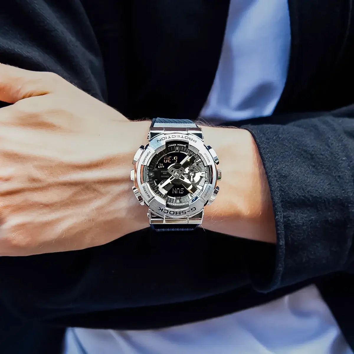Reloj G-Shock GM-110-1ACR Hombre Resina Negro | G-SK-166