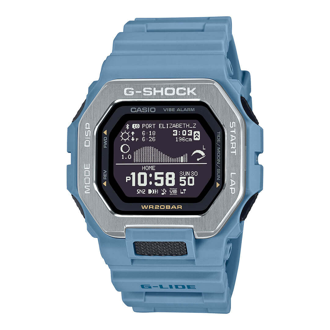 Reloj G-Shock GBX-100-2 Hombre Bluetooth Celeste | G-SK-171
