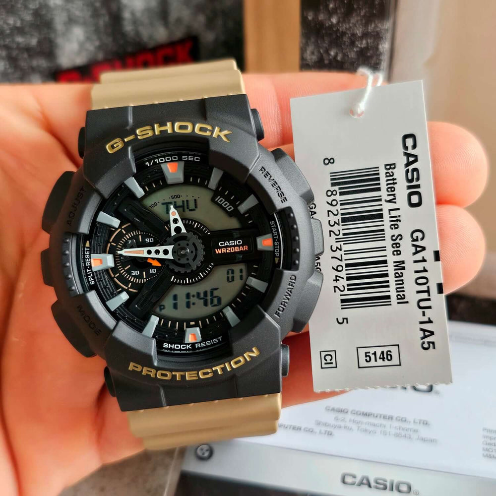 Reloj G-Shock GA-110TU-1A5 Hombre Resina Marrón