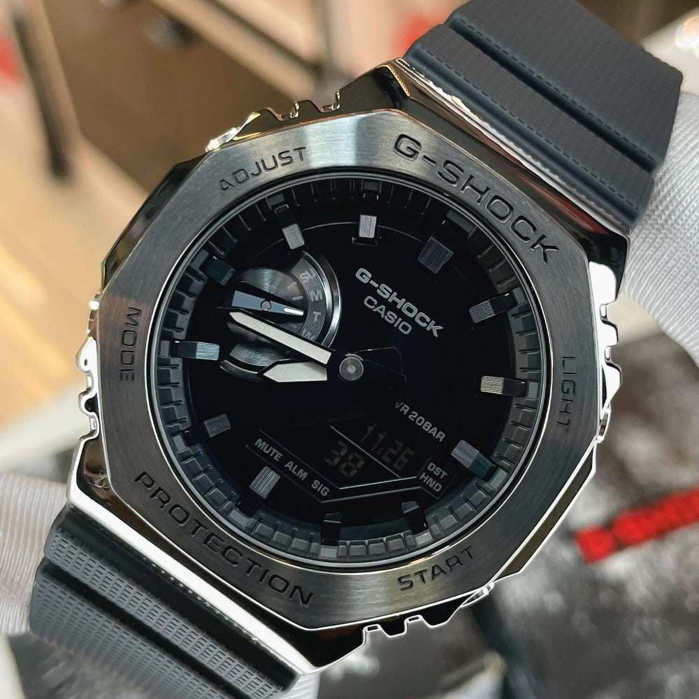 Reloj G-Shock GM-2100BB-1A Hombre Resina Negro