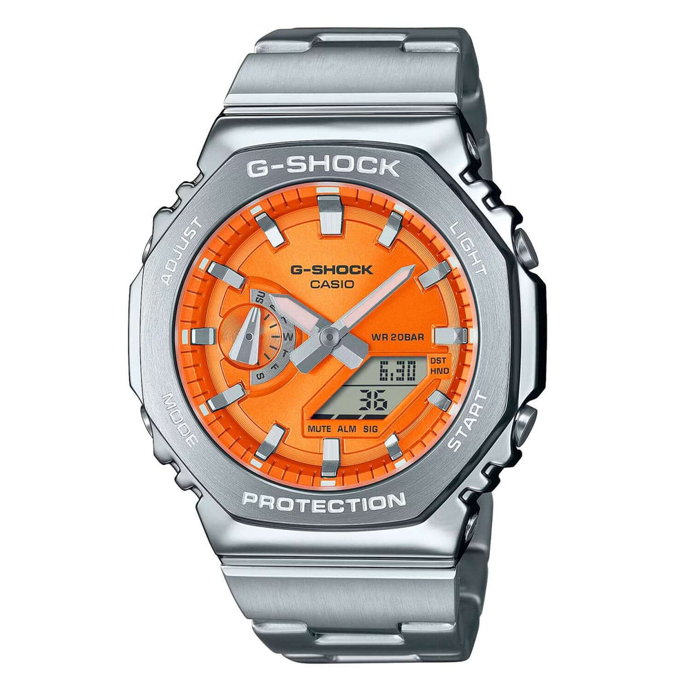 Reloj G-Shock GM-2110D-4A Hombre Acero Plateado
