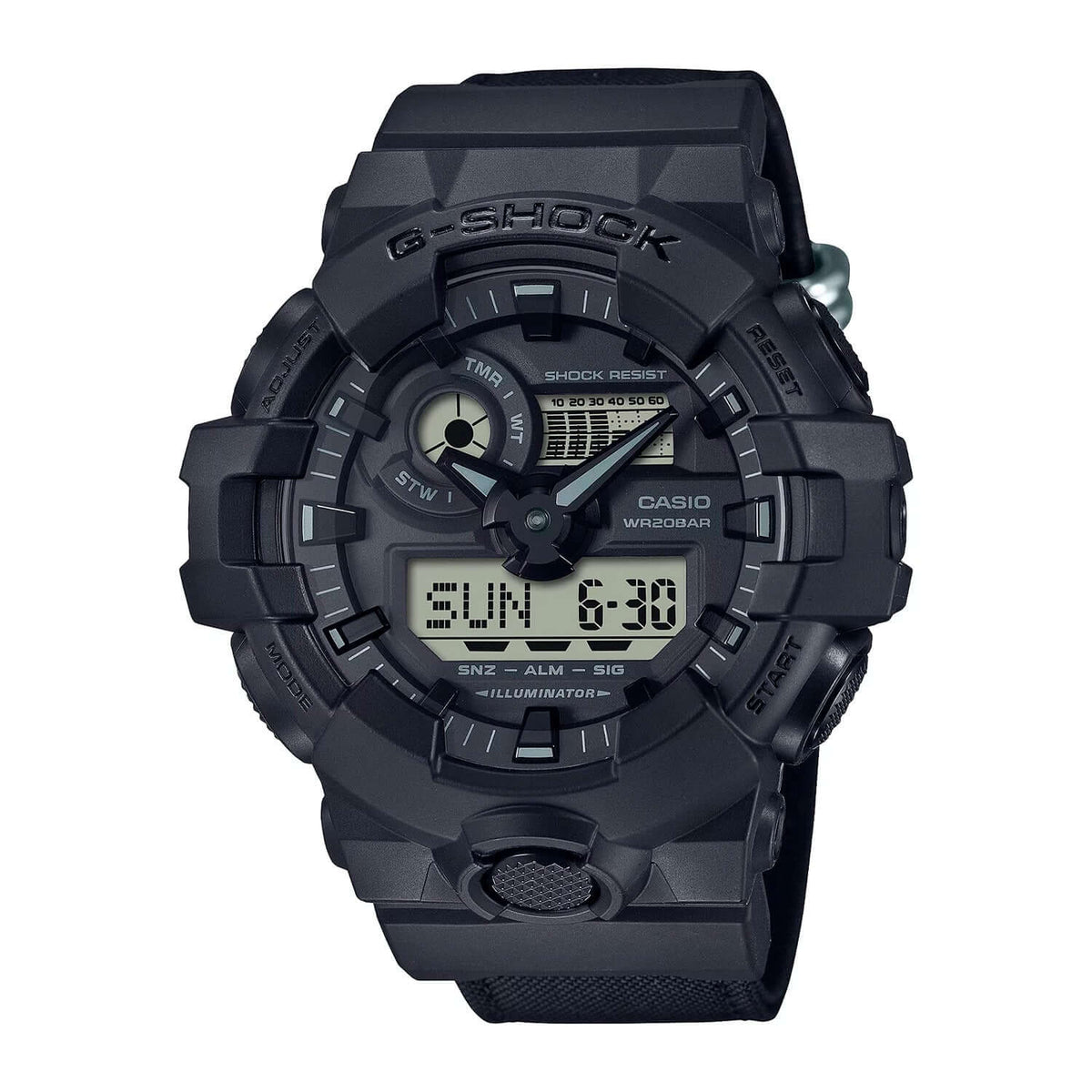 Reloj G-Shock GA-700BCE-1A Hombre Resina Negro | G-SK-190