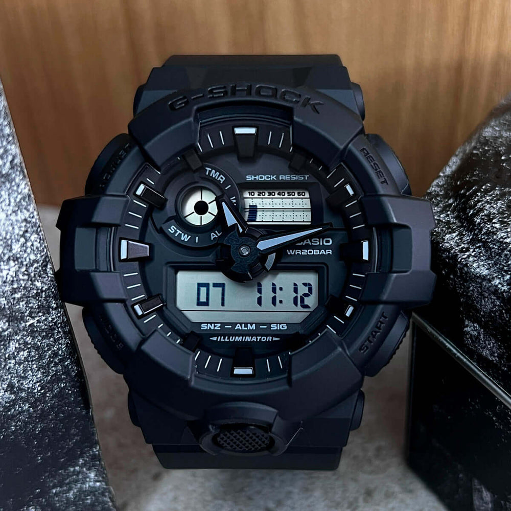 Reloj G-Shock GA-700BCE-1A Hombre Resina Negro