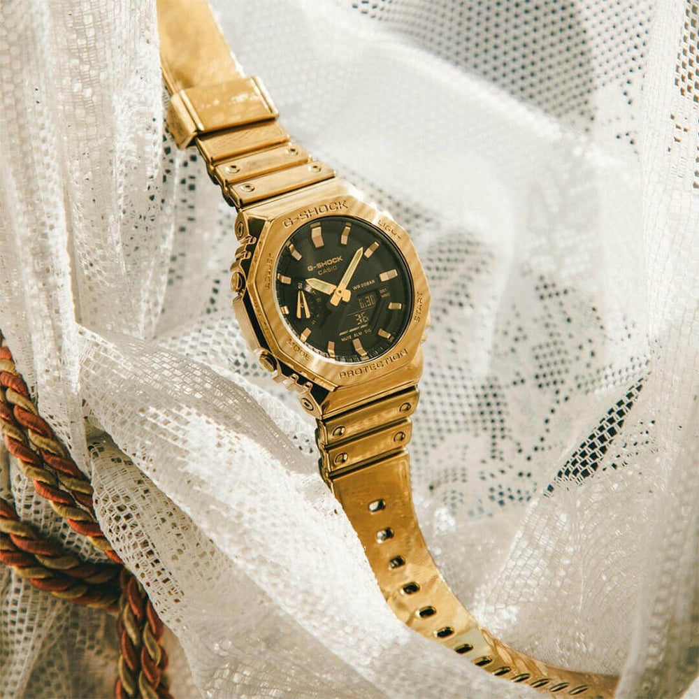 Reloj G-Shock GM-2100YMG-9A Hombre Resina Dorado