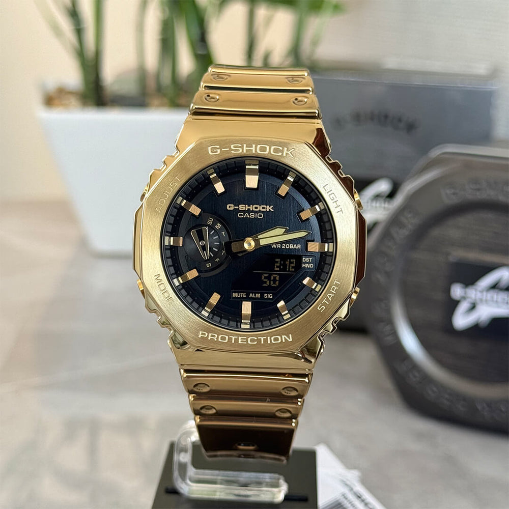 Reloj G-Shock GM-2100YMG-9A Hombre Resina Dorado