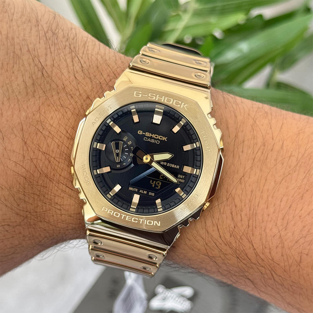 Reloj G-Shock GM-2100YMG-9A Hombre Resina Dorado