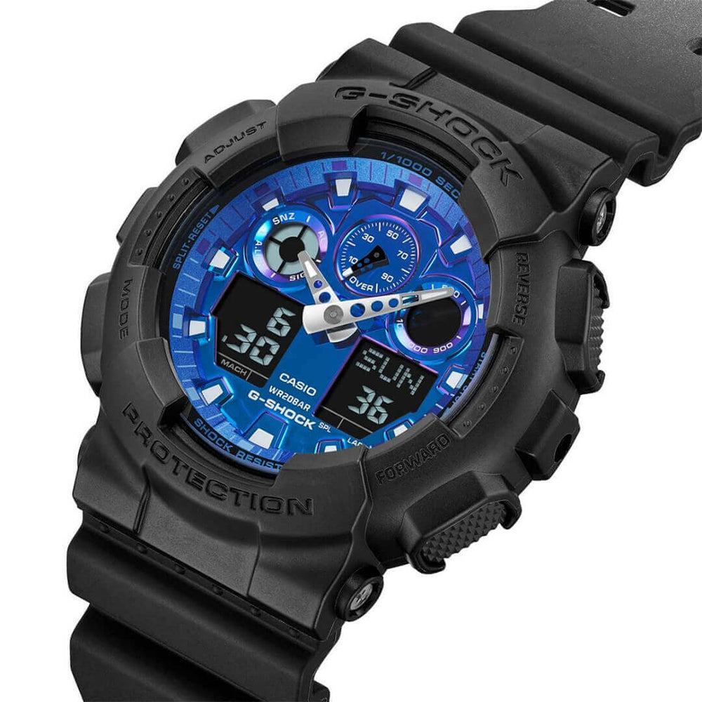 Reloj G-Shock GA-100FL-1A Hombre Resina Negro