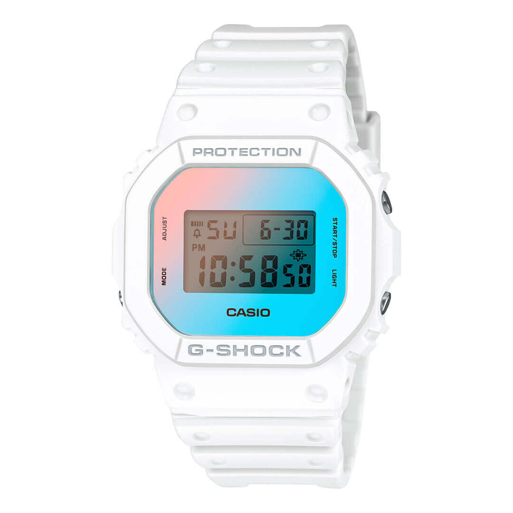 Reloj G-Shock DW-5600TL-7 Hombre Bluetooth Blanco