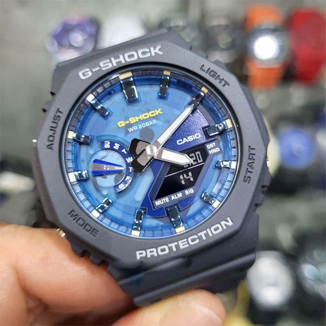 RELOJ G-SHOCK GA-2100AS-2A G-SK-205