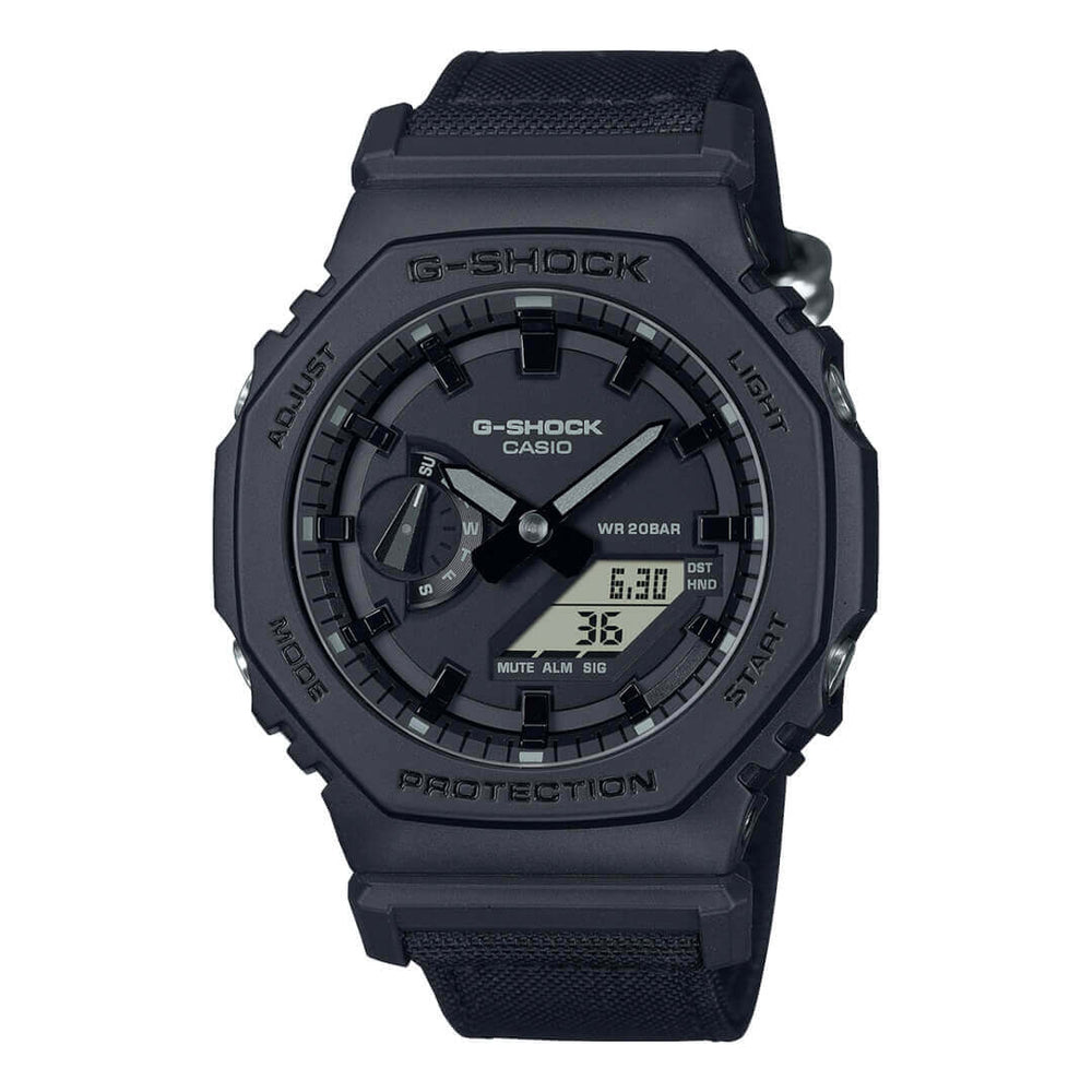 Reloj G-Shock GA-2100BCE-1A Hombre Nylon Negro