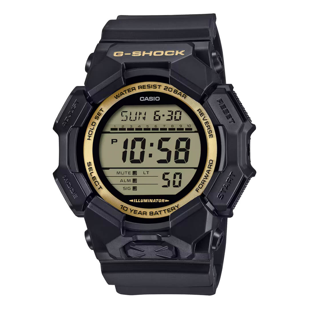 Reloj G-Shock GD-010GB-1A9 Hombre Resina Negro | G-SK-222