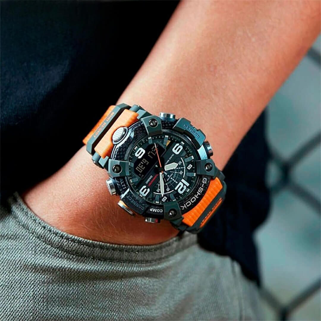 Reloj G-Shock Mudmaster GG-B100X-1A9DR Hombre Resina Naranja