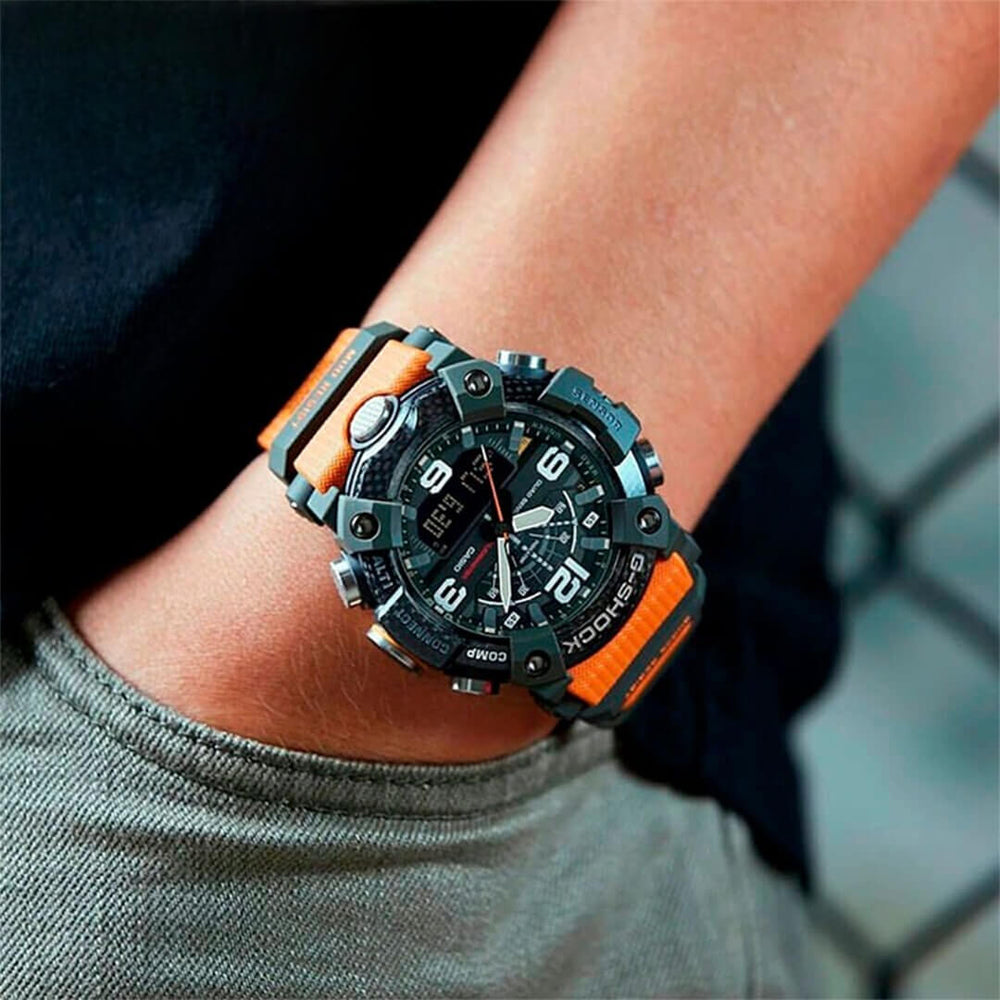 Reloj G-Shock Mudmaster GG-B100X-1A9DR Hombre Resina Naranja