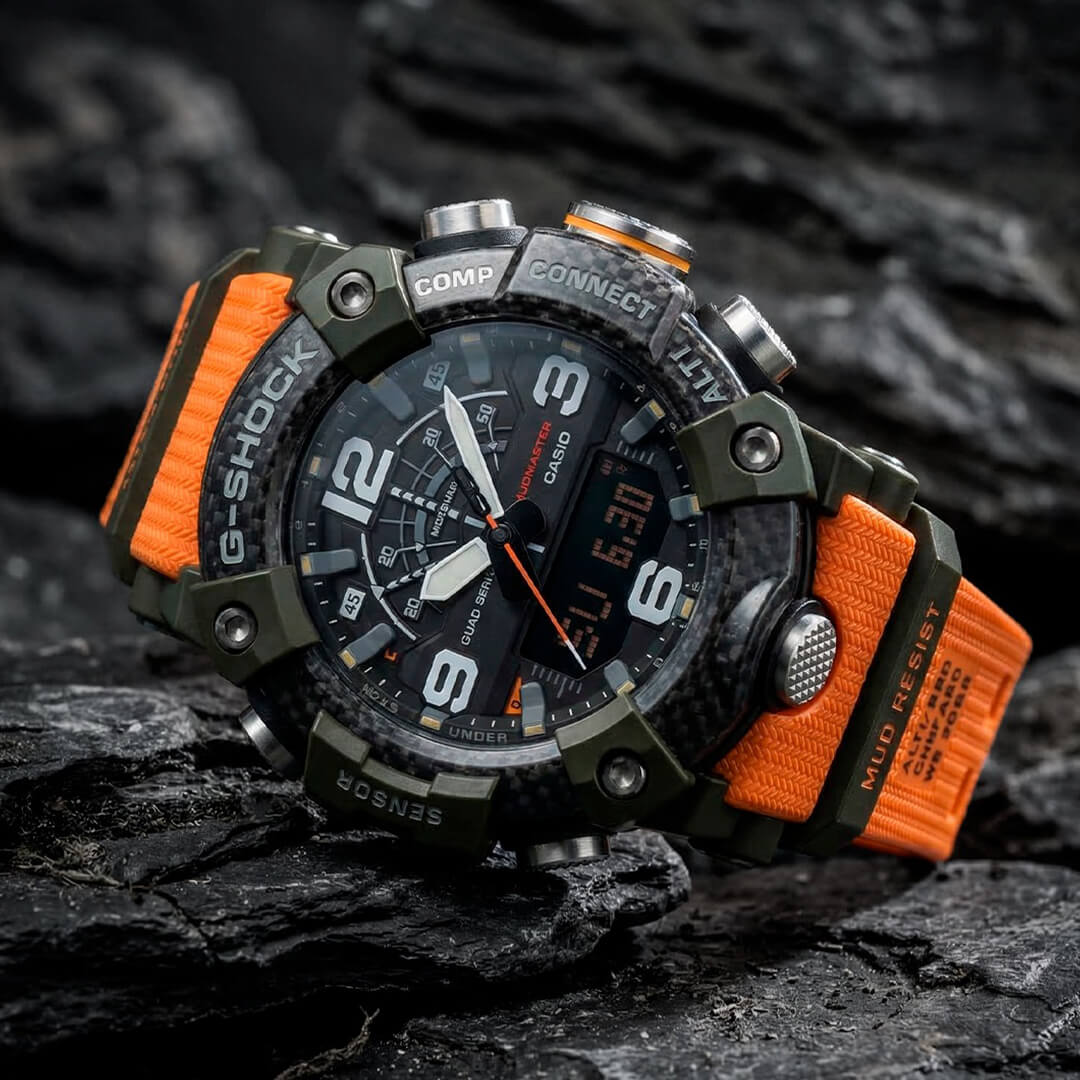 Reloj G-Shock Mudmaster GG-B100X-1A9DR Hombre Resina Naranja