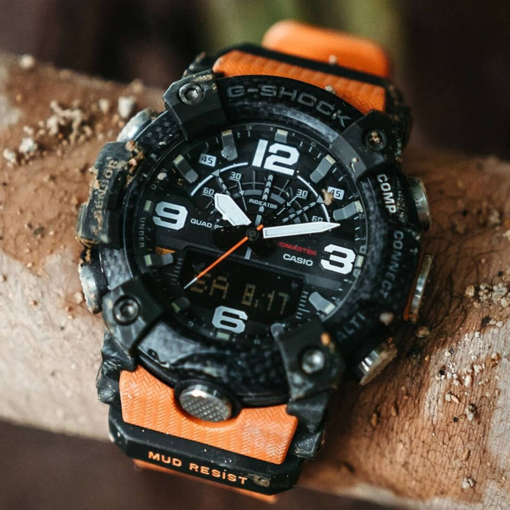Reloj G-Shock Mudmaster GG-B100X-1A9DR Hombre Resina Naranja