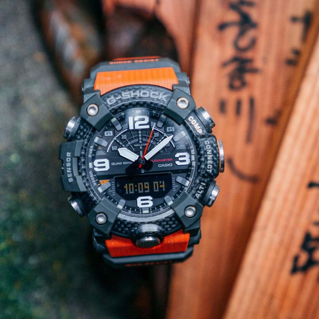 Reloj G-Shock Mudmaster GG-B100X-1A9DR Hombre Resina Naranja