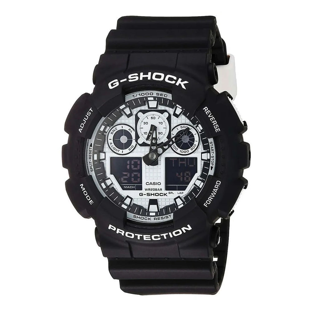 Reloj G-Shock GA-100BW-1A Hombre Resina Negro | G-SK-39