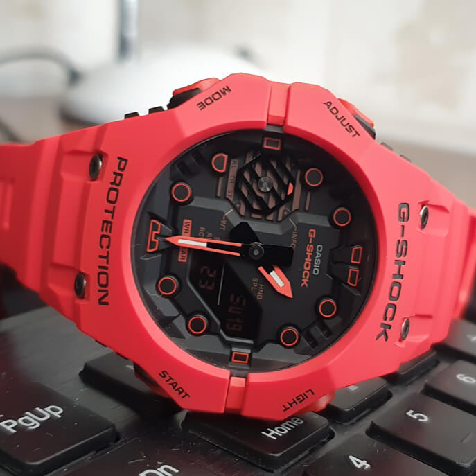 Reloj G-Shock GA-B001-4A Hombre Bluetooth Rojo