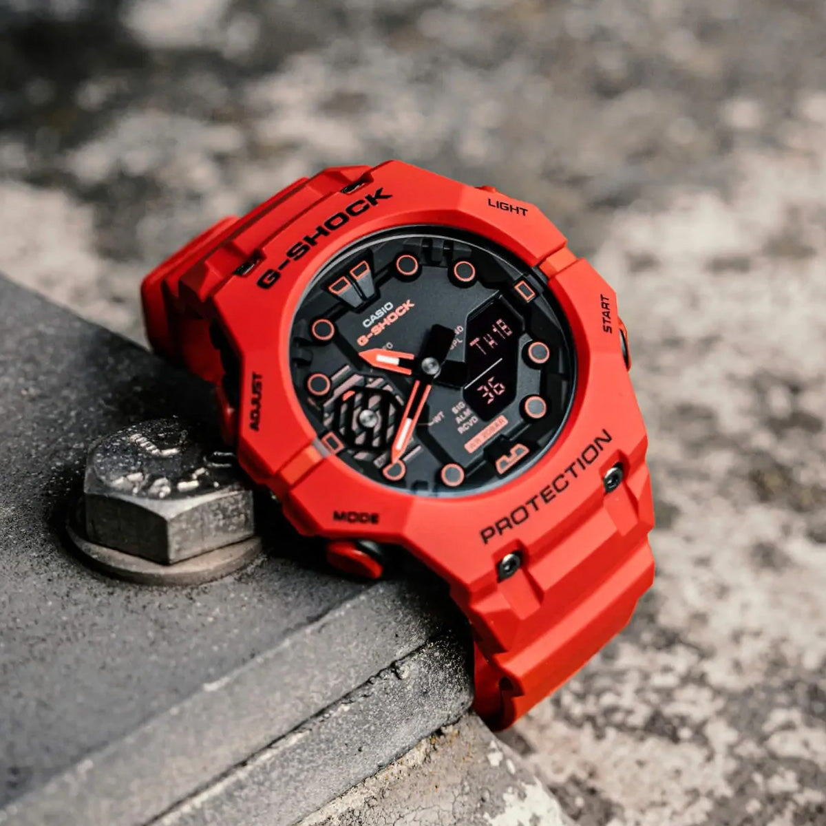 Reloj G-Shock GA-B001-4A Hombre Bluetooth Rojo | G-SK-83