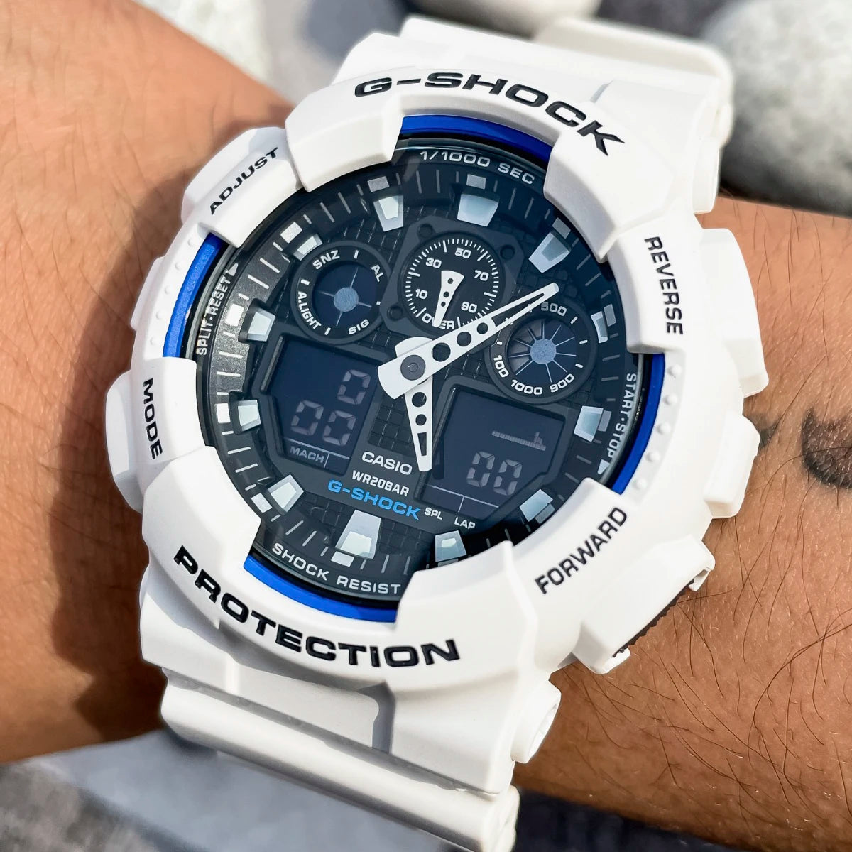 G Shock Ga Reloj Casio Blanco Hombre Reloj Casio G-SHOCK GA-2100