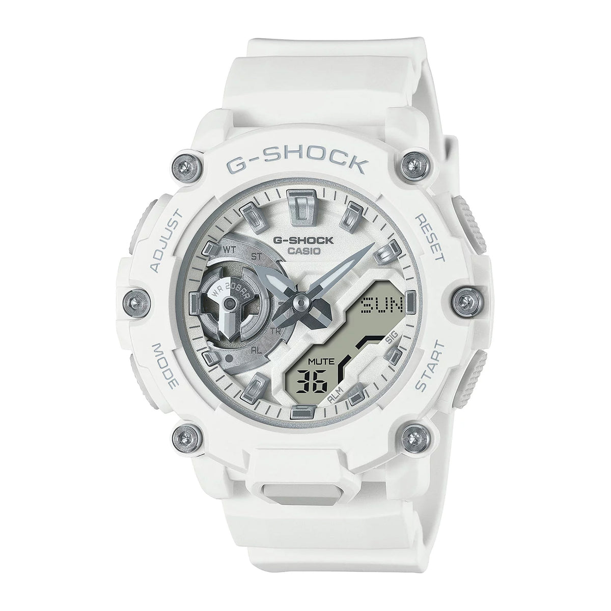 Reloj G-Shock GMA-S2200M-7A Mujer Resina Blanco