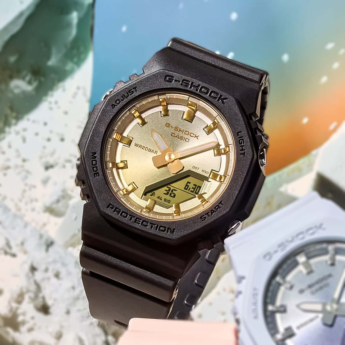 Reloj G-Shock GMAP-2100SG-1A Mujer Resina Negro | G-SK-M-33