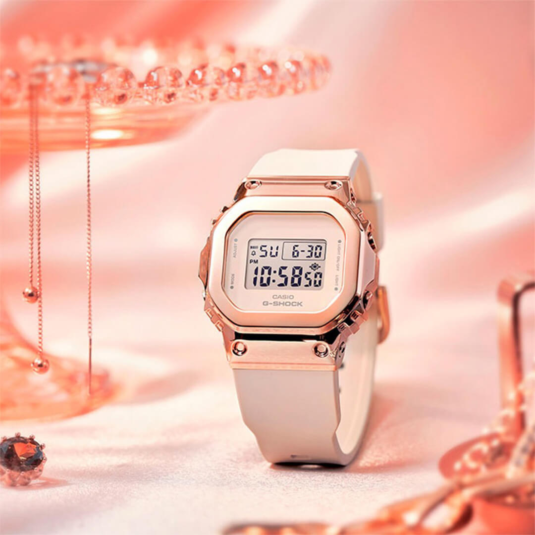 Reloj G-Shock GMS-5600PG-4 Mujer Resina Rosado | G-SK-M-38