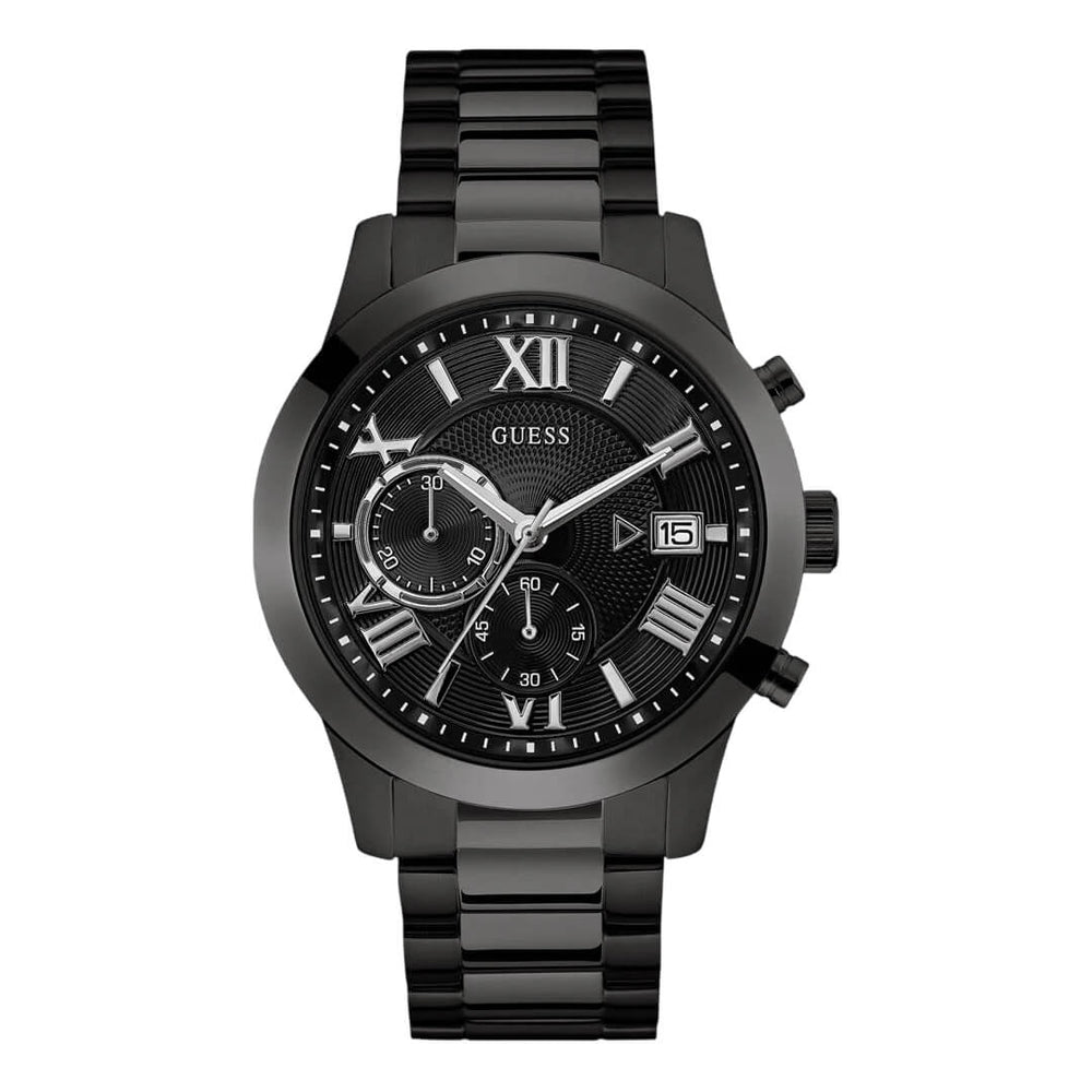 Reloj Guess Atlas U0668G9 Hombre Acero Negro