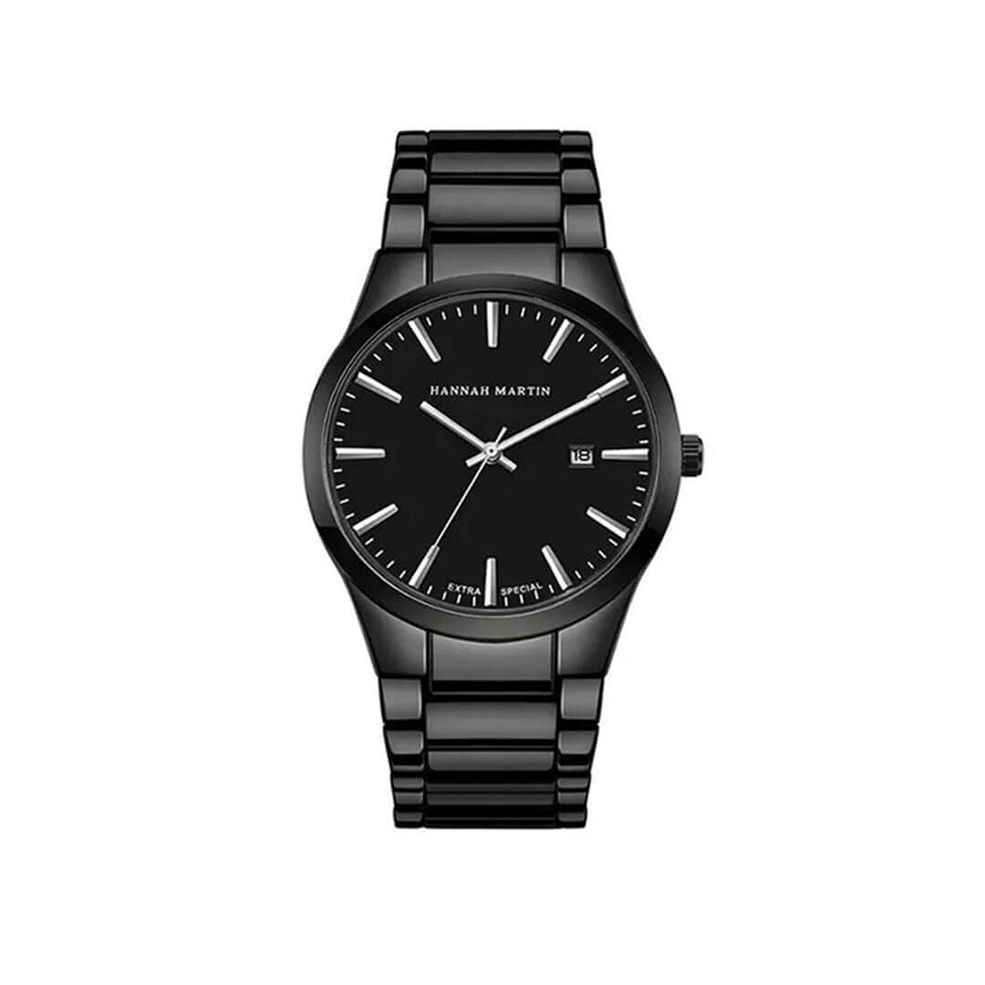 Reloj Hannah Martin Mujer Acero Negro | HAN-M-19