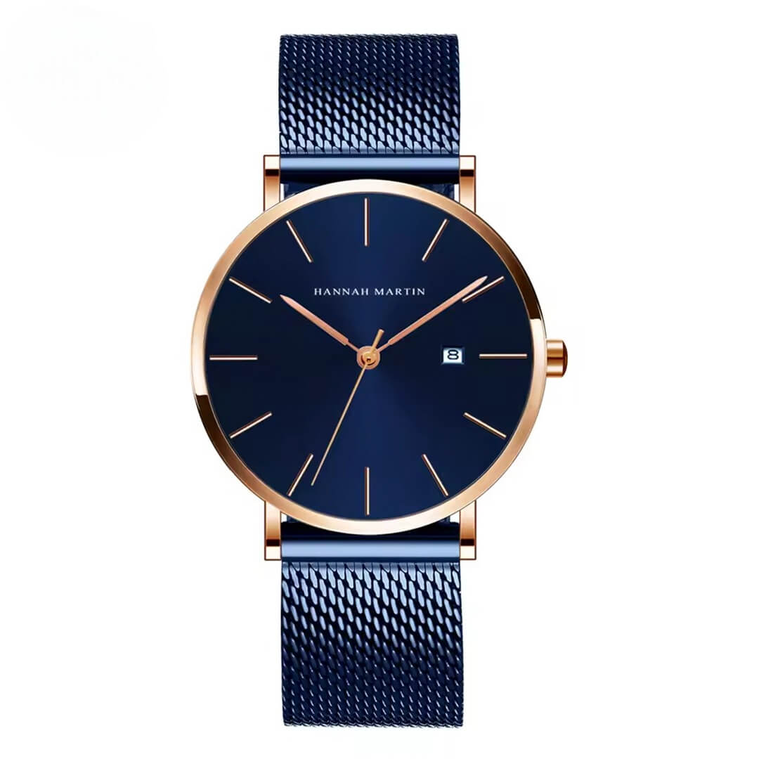 Reloj Hannah Martin HAN-15 Hombre Acero Azul Marino