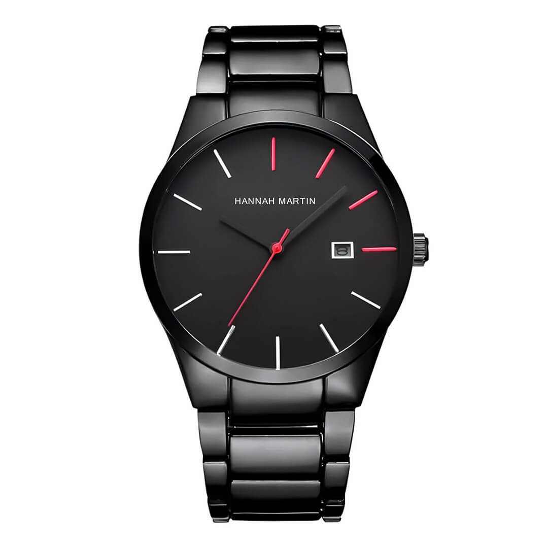 Reloj Hannah Martin HAN-18 Hombre Acero Negro