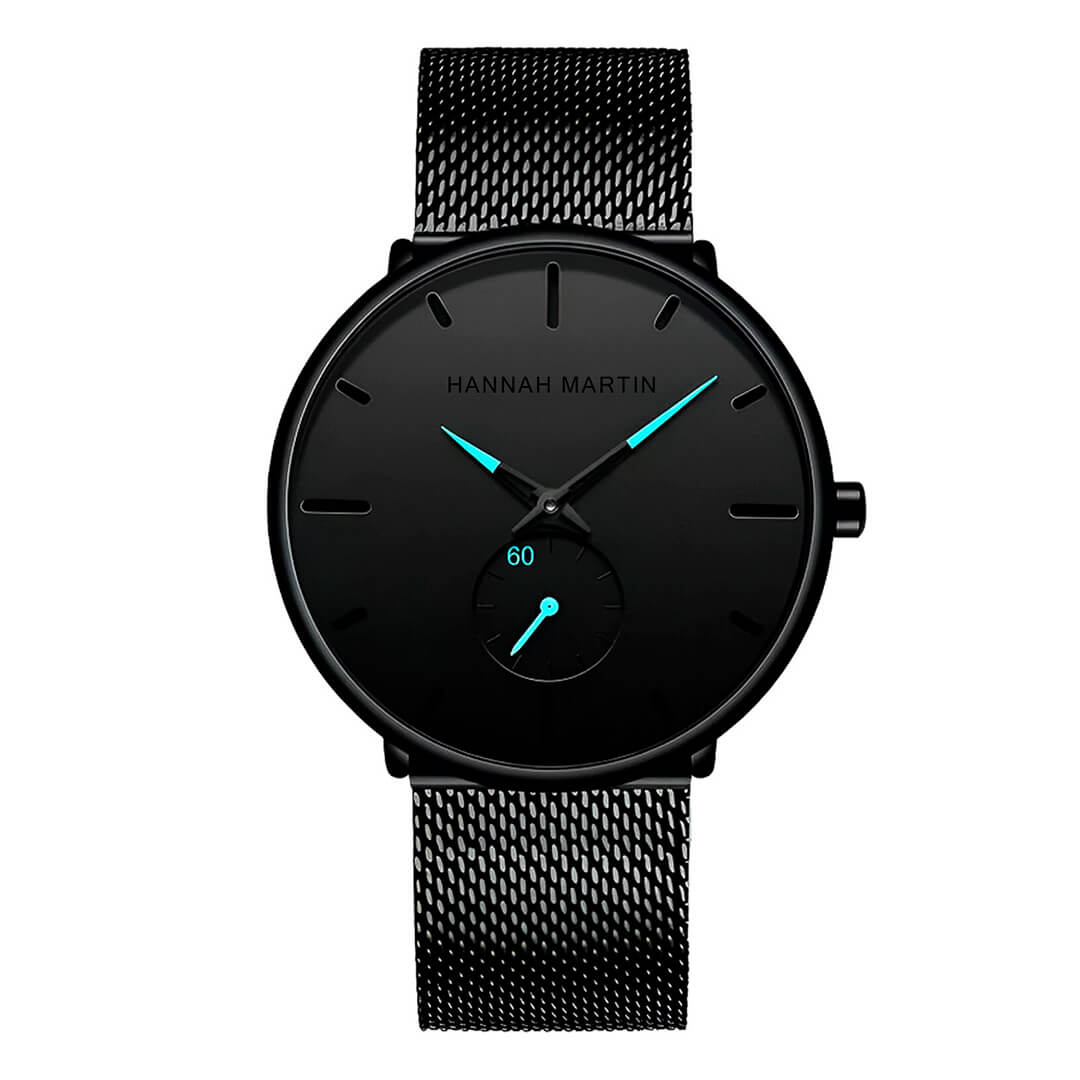 Reloj Hannah Martin Hombre Acero Negro | HAN-2